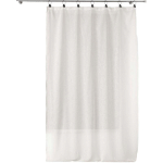 PANNEAU A ANNEAUX RIDEAU VOILE 140 X 240 CM LINKAE BLANC