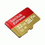 SANDISK EXTREME - CARTE MÉMOIRE FLASH - 32 GO - MICROSDHC UHS-I
