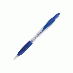 LOT DE 2 - STYLO BILLE BIC ATLANTIS CLASSIC RÉTRACTABLE POINTE 0,7 MM - ÉCRITURE MOYENNE BLEU