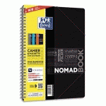 CAHIER OXFORD NOMADBOOK - B5 - 160 PAGES - SEYES - COUVERTURE POLYPROPYLENE
