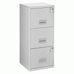 CLASSEUR MONOBLOC BUDGET 3 TIROIRS GRIS