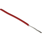 FIL ÉLECTRIQUE RS PRO BS4808 0,5 MM² 20 AWG, 1 KV C.A., PVC ROUGE, 500M