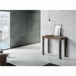 ITAMOBY - CONSOLE EXTENSIBLE 90X40/300 CM EVERYDAY NOYER STRUCTURE ANTHRACITE