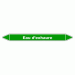 LOT DE 3 - MARQUEUR TUYAUTERIE - EAU D
