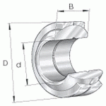 PALIER PIVOTANT RADIAL - INA