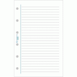 RECHARGE EXATIME 21 TRAVERS BLANC - EXACOMPTA