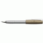 STYLO PLUME LOOM METALLIC EF OLIVE