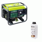 PACK GROUPE ÉLECTROGÈNE À ESSENCE - 5,5 KW - 230V - KSB 6500C + HUILE MOTEUR 1L OFFERTE KONNER & SOHNEN