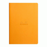 RHODIARAMA PIQÛRE A5 LIGNÉ 64 PAGES, PAPIER 90G - ORANGE