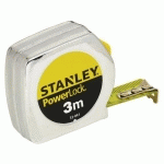 STANLEY 1 MESURE POWERLOCK CLASSIC MÉTAL - STANLEY