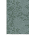 BRICOFLOR - PAPIER PEINT FEUILLE VERT FONCÉ IDÉAL CHAMBRE ADULTE TAPISSERIE FEUILLE VERTE COULOIR & CHAMBRE PAPIER PEINT INTISSÉ VINYLE SALON - VERT,