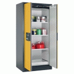 ARMOIRE SÉCURITÉ Q-PEGASUS-90 Q90.195.090.WDAC GRIS/JAUNE - ASECOS