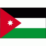 DRAPEAU JORDANIE : DIMENSIONS - 200 X 300 CM