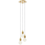 MARKSLOJD - SUSPENSION BRONX MÉTAL BRONZE 3 AMPOULES 152CM - BRONZE