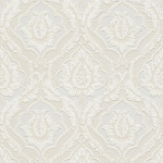 PAPIER PEINT CLASSIQUE IDÉAL POUR CHAMBRE | PAPIER PEINT BEIGE ÉLÉGANT POUR SALON | TAPISSERIE LAVABLE MOTIF TRADITIONNEL - 10,05 X 0,53 M