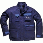 BLOUSON DE TRAVAIL TEXO CONTRAST TX10 BLEU FONCÉ XXL - PORTWEST