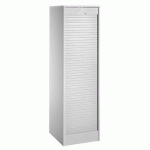 CLASSEUR À RIDEAU BOIS 140 CM BLANC