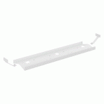 GOULOTTE À FIXER SUR STRUCTURE MÉTAL POUR PÔLE DE BUREAUX ECLA 120 CM FINITION BLANC