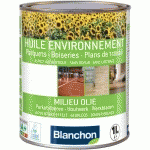 HUILE ENVIRONNEMENT - ÉCOLABEL - 0,5 L - ULTRA MAT BLANCHON