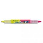 PILOT SURLIGNEUR DOUBLE POINTE SPOTLITER BEGREEN - COULEURS ROSE ET JAUNE