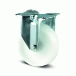 ROULETTE FIXE POLYAMIDE - CHARGE STANDARD - Ø 125 MM - ALPHA TENTE