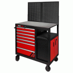 SERVANTE D'ATELIER 7 TIROIRS - CHARGE MAX 350 KG - WW1000MULTI HOLZMANN