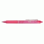 LOT DE 2 - STYLO ROLLER PILOT FRIXION BALL CLICKER EFFAÇABLE RÉTRACTABLE ROSE POINTE 0,7 MM - ÉCRITURE FINE ROSE