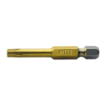 WITTE - 29613 - EMBOUT TORX STANDARD TIN GUIDE 1/4 LONG (T10X50)