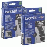 BROTHER LC1000 PACK DE 2 CARTOUCHES NOIRES