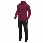 ENSEMBLE SURVÊTEMENT DE FOOT POLYESTER VESTE ET PANTALON ENFANT - JAKO - CLASSICO MARRON