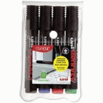 MARQUEUR PERMANENT PROCKEY PM-122/4 ÉTUI DE 4 - UNI-BALL