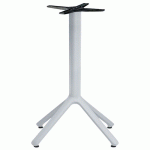 PIED DE TABLE NEMO FIXE HAUTEUR 50 CM - PEINT BLANC - S-CAB