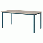 TABLE MALIBU 160X80 T5 4P STRA ABS ACACIA/BLEU 5025
