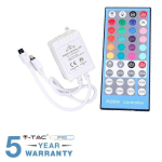 V-TAC - CONTRÔLEUR LED STRIPES RGB + W REMOTE CONTROL 40 KEYS 3326