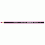 LOT DE 3 - CRAYONS STAEDTLER NORIS COLOUR 185 COLORIS MAUVE POCHETTE DE 12