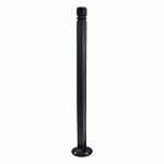 POTELET INCLINABLE AMORTICHOC CITY - ZINC NOIR 9005 - PROCITY