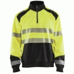 SWEAT COL CAMIONNEUR HAUTE-VISIBILITÉ TAILLE XXXL - BLAKLADER