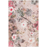 WECON HOME - TAPIS FLORAL POUR SALON LIFETIME BEIGE 120X170 - BEIGE