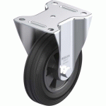 BLICKLE - ROULETTE FIXE Ø 160MM BANDAGE CAOUTCHOUC SBR 135KG - B-VPP 160R