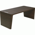 BUREAU X10 230 X 100 X 76 ÉBÈNE - QUADRIFOGLIO