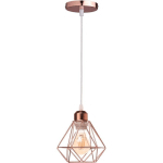 LAMPE SUSPENSION VINTAGE E27 SUSPENSION LUMINAIRE INDUSTRIELLE Ø16CM LAMPE CAGE ÉCLAIRAGE DE PLAFOND ABAT-JOUR EN MÉTAL POUR RESTAURANT BAR SALON