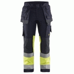 PANTALON DE TRAVAIL MULTINORMES INHÉRENT STRETCH FLUORESCENT TAILLE 54 - BLAKLADER