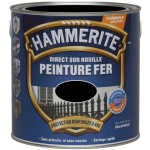 HAMMERITE - PEINTURE DIRECT SUR ROUILLE MARTELÉE NOIR 2,5 L NOIR