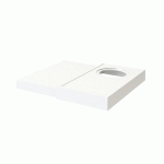 PLATEAU ORCHESTRO PERCÉ - MODULABLE ET FACILE À NETTOYER - BLANC JVD
