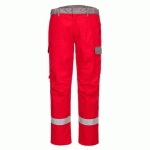 PORTWEST FR06 PANTALON BIZFLAME ULTRA BICOLORE ROUGE - TAILLE 38 - STANDARD