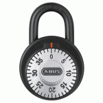CADENAS À CODE - TYPE COFFRE-FORT - BLISTER - ACIER TREMPÉ ABUS