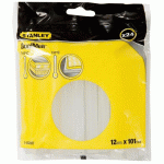 COLLE BÂTON THERMOFUSIBLE POUR PISTOLET GR 100R - SACHET DE 24 BÂTONS STANLEY