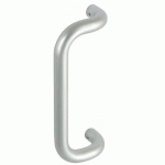 POIGNÉE CONTRECOUDÉE DE PORTE BATTANTE - ALUMINIUM - 30 MM - EA 200 MM VACHETTE
