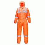 PORTWEST ST36 COMBINAISON SMS VIS TEX TYPE 5/6 (PK50) ORANGE - TAILLE XXXL - STANDARD