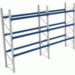 RACK 1 DÉPART + 1 SUIVANT LXLXH 2700X5800X4000 1000KG 3 NIV - BITO